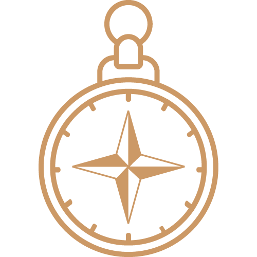 icon of a compass