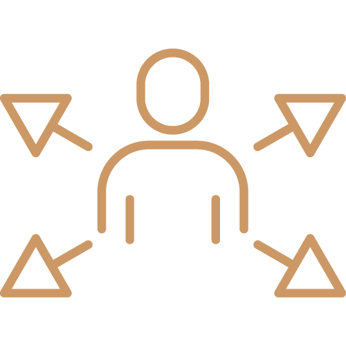 icon of a flexible person